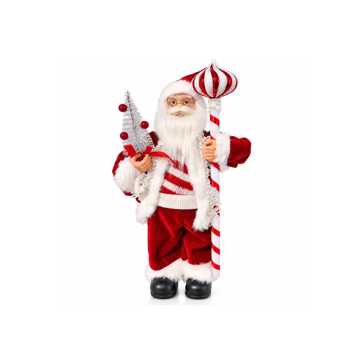 Papai Noel Vermelho e Branco 30cm -Grillo