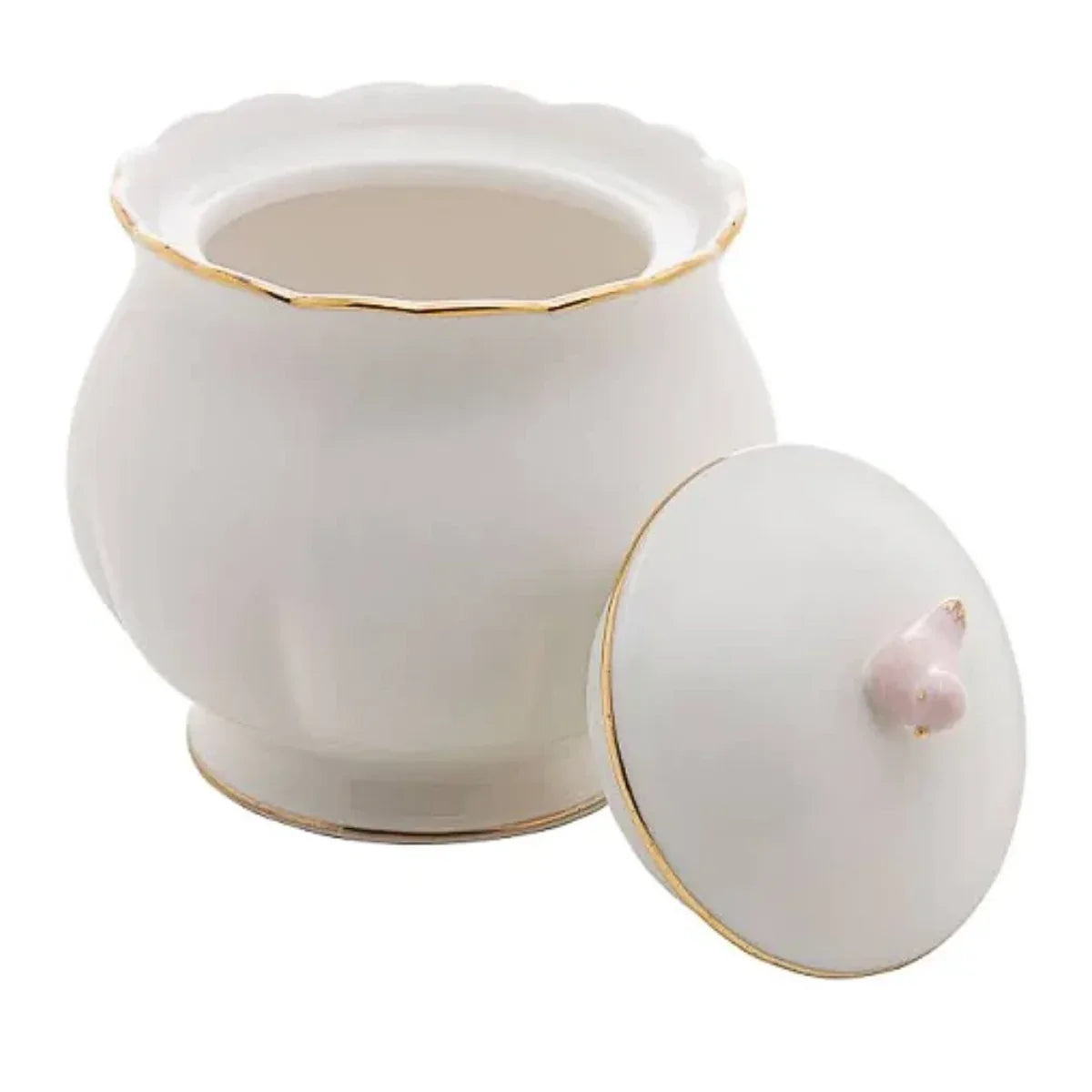 Açucareiro Porcelana Birds 300ML - Wolff - Loja Do Thor