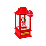 Lanterna Musical com Luz Papai Noel 19cm – Grillo