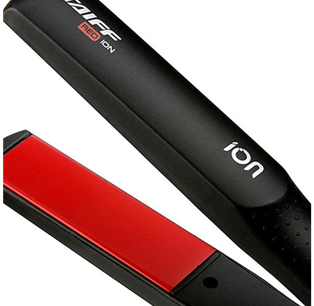 Prancha Cabelo Taiff Red Ion Ceramica Bivolt Preta - 100141