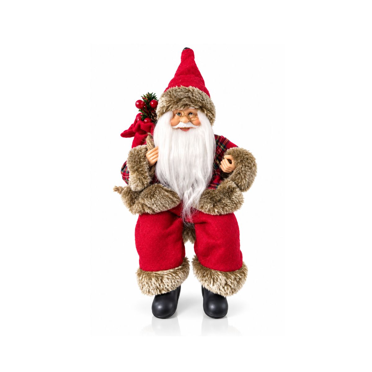 Papai Noel Sentado 30cm Vermelho - Grillo 65568-009