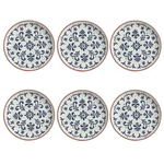 Conjunto De 6 Pratos Coimbra 26 Cm -Porto Brasil