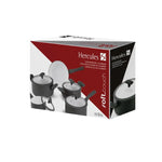 Jogo de Panelas Soft Touch Hercules Antiaderente 5Pçs Preta PA30000-5PPR - Loja Do Thor