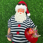 Boneco de Natal Papai Noel Praia 28cm - Florarte - Loja Do Thor