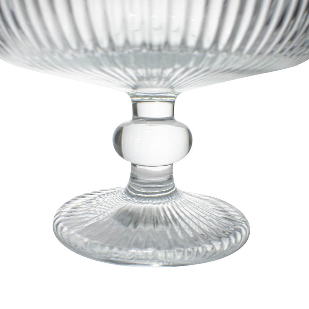 Jogo 6 Taças Sobremesa Vidro Transparente 310mL - Hauskraft