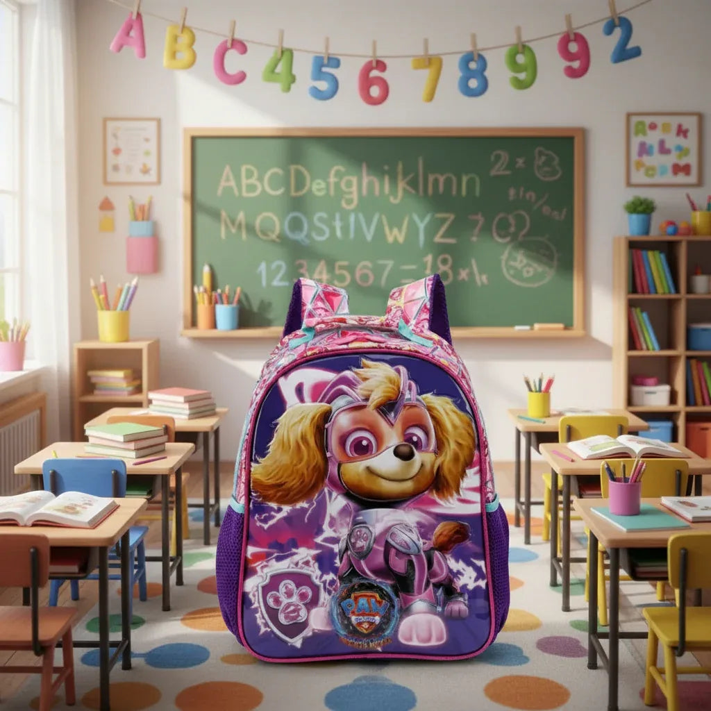 Mochila 16 Paw Patrol - Fillme R2 - 11792 - Skye - Loja Do Thor