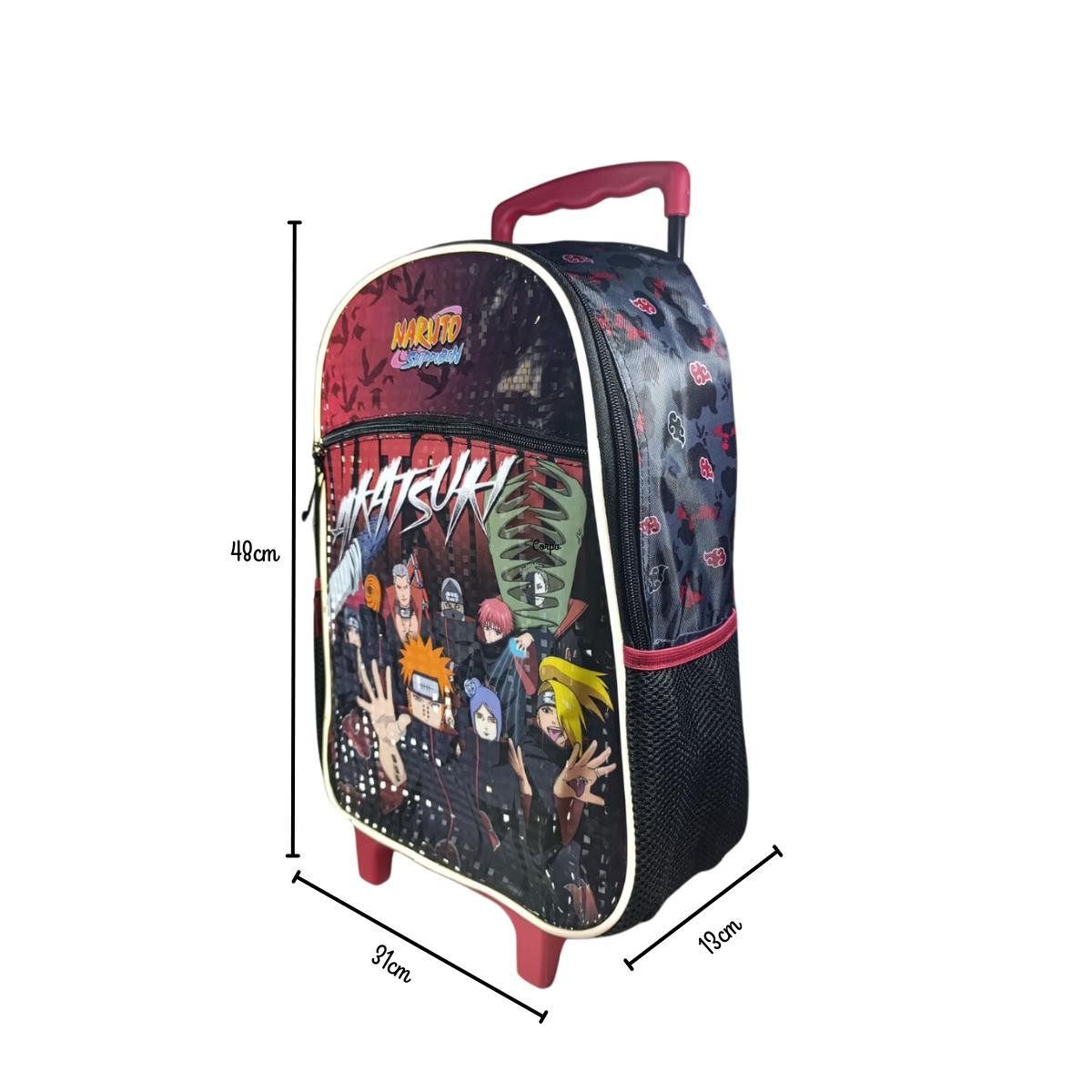 Mochila De Carrinho Naruto Akatsuki Rising 978J01