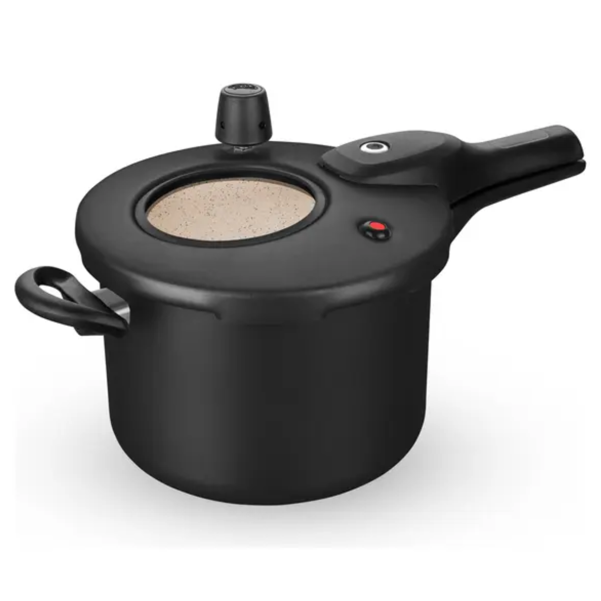 Panela De Pressão Visor Indução Preto 4,5 Litros -MTA