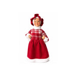 Mamãe Noel  Branco Com Vermelho 30 cm - Grillo 65591-045