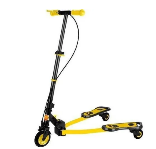 Patinete Radical Frog New Amarelo - Dm Toys