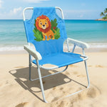 Cadeira De Praia Infantil Leão De Oxford 53CM X 25CM X30CM - Loja Do Thor