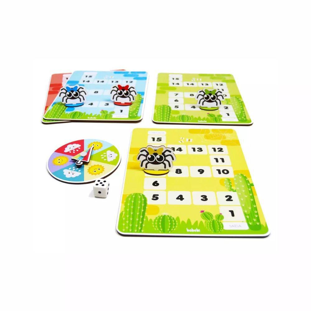 Jogo Educativo Pedagogico A Dona Aranha - Babebi 6067