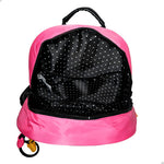 Bolsa Mochilha De Costas Rosa Nylon Luluca Oficial Lulike LU2959PK