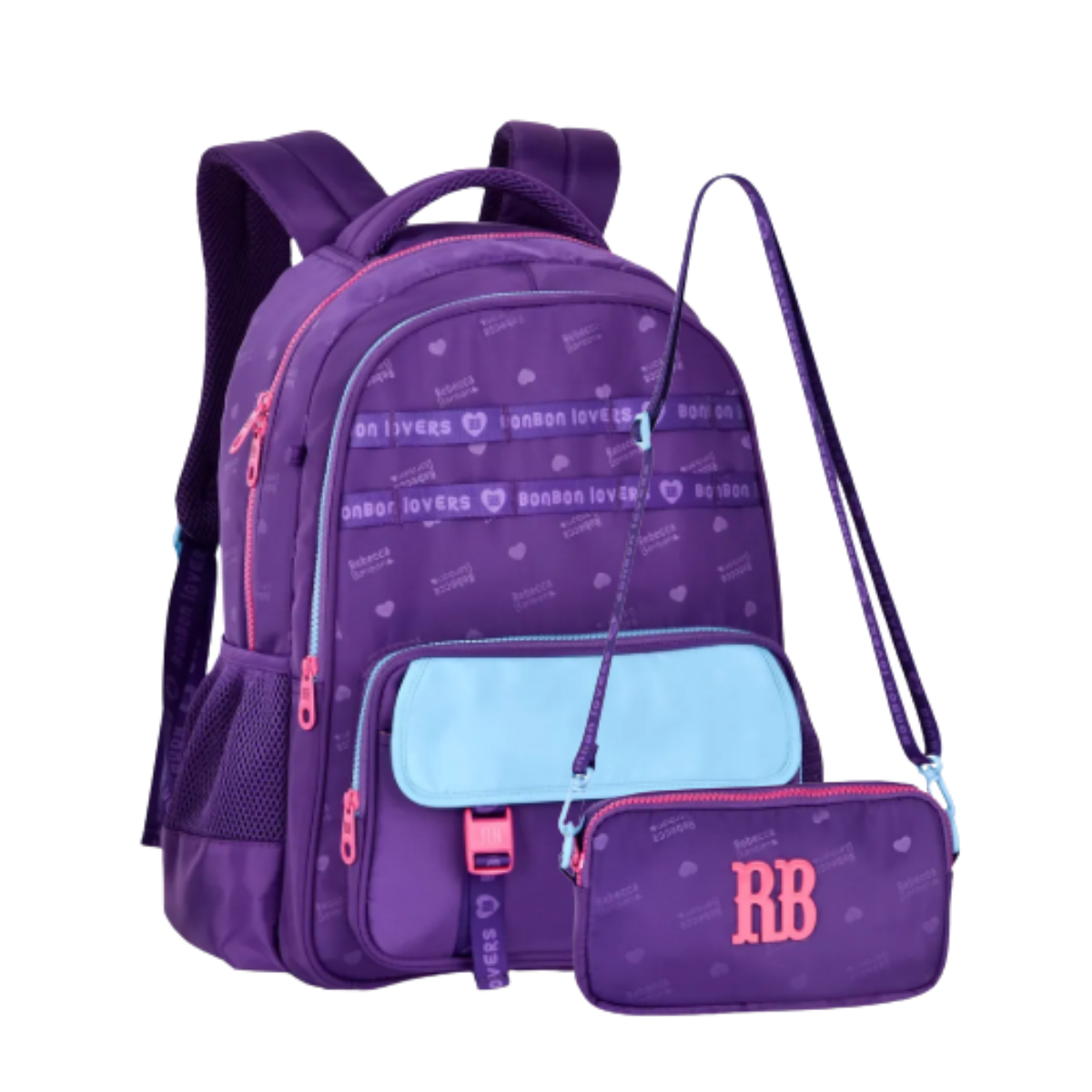 Mochila de Costas Roxa 2 em 1 Urban Mix 17,5 RB26227