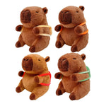 Pelucia Capivara C/Mochilinha de Fruta 30CM Sortida Caa Toys CAA0122 - Loja Do Thor