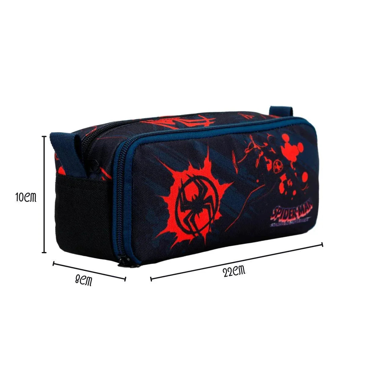 Estojo Duplo Spider Man T03 11989 Artigo Escolar - Loja Do Thor