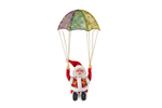 Papai Noel Malabarista No Paraquedas 15cm
