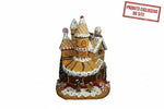 Enfeite Loja De Doces Ginger Natal C/Luz 38X33CM Florarte 60145001 - Loja Do Thor