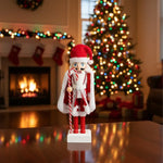 Boneco de Natal Quebra-Nozes 28cm – Vermelho e Branco - Florarte - Loja Do Thor