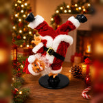 Papai Noel Com Base Giratório 25cm -Global BR2201