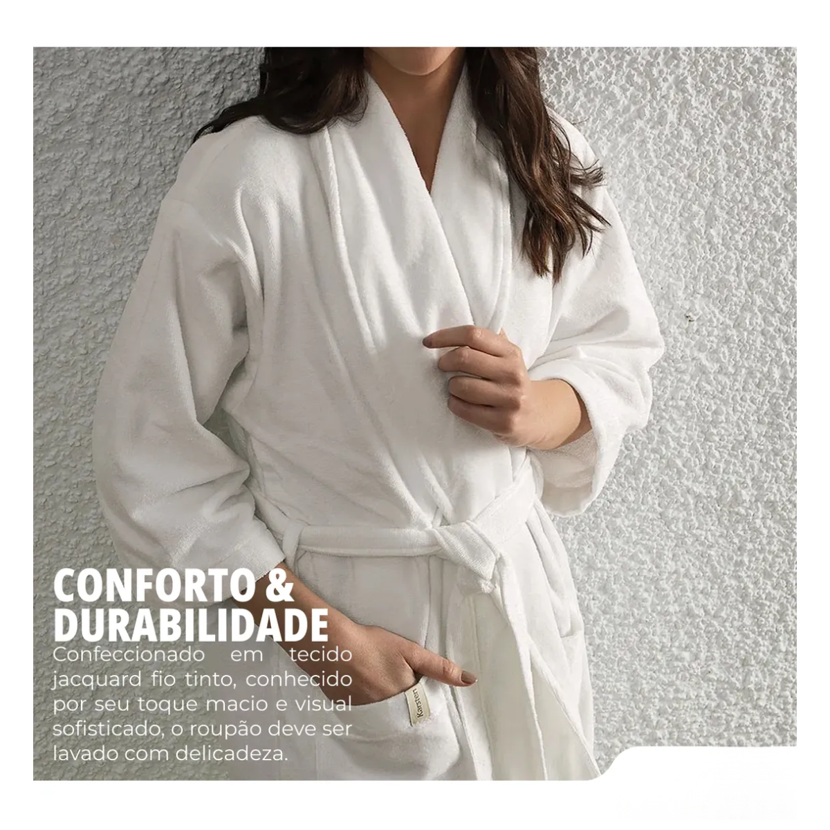 Roupão Veluto G 62x111CM Karsten 3460887