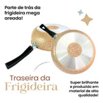 Frigideira Colore Wok 24cm Antiaderente Bege Stone Alegrete - Loja Do Thor