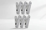 Prendedor de Embalagens em Aço Inox 6un - Mimo Style - Loja Do Thor