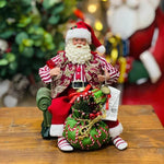 Papai Noel Sentado No Sofa 28cm - Magizi 29001 - Loja Do Thor