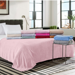 Manta Lisa 1,8x2M sortida Rosa Claro - Outlet Camesa