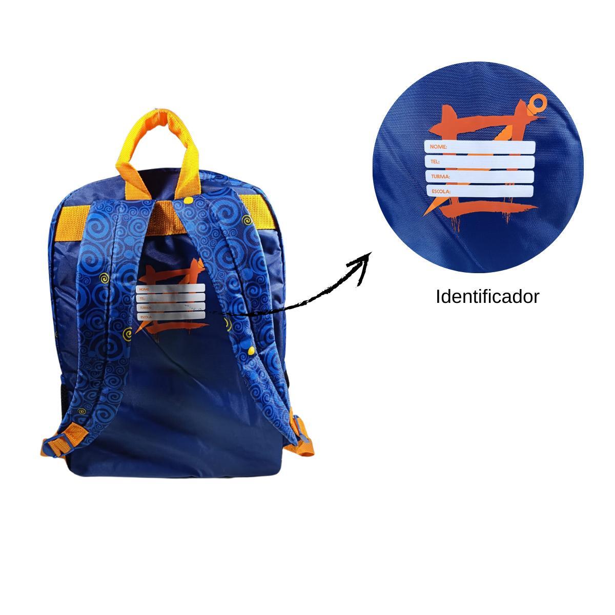 Mochila de Costas Escolar Naruto Leaf 978H04