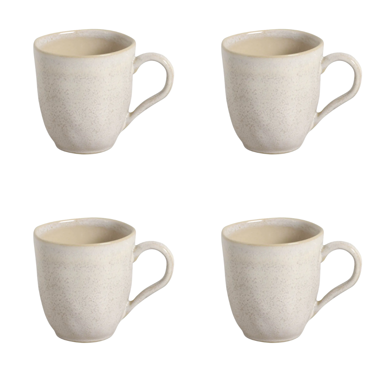 Conjunto com 4 Canecas Orgânico Latte 273ml - Porto Brasil
