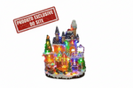 Casa Natalina Ginger Colorido 29X24X20,5CM Florarte 60501 - Loja Do Thor