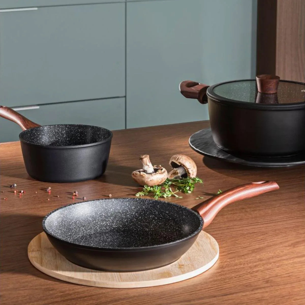 Conjunto de Panelas 4 Pecas Ceramic Life Sirius - Brinox 4814-102 - Loja Do Thor