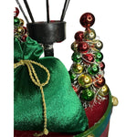 Papai Noel Tambor Baloes Retratil Luz 110cm 30285
