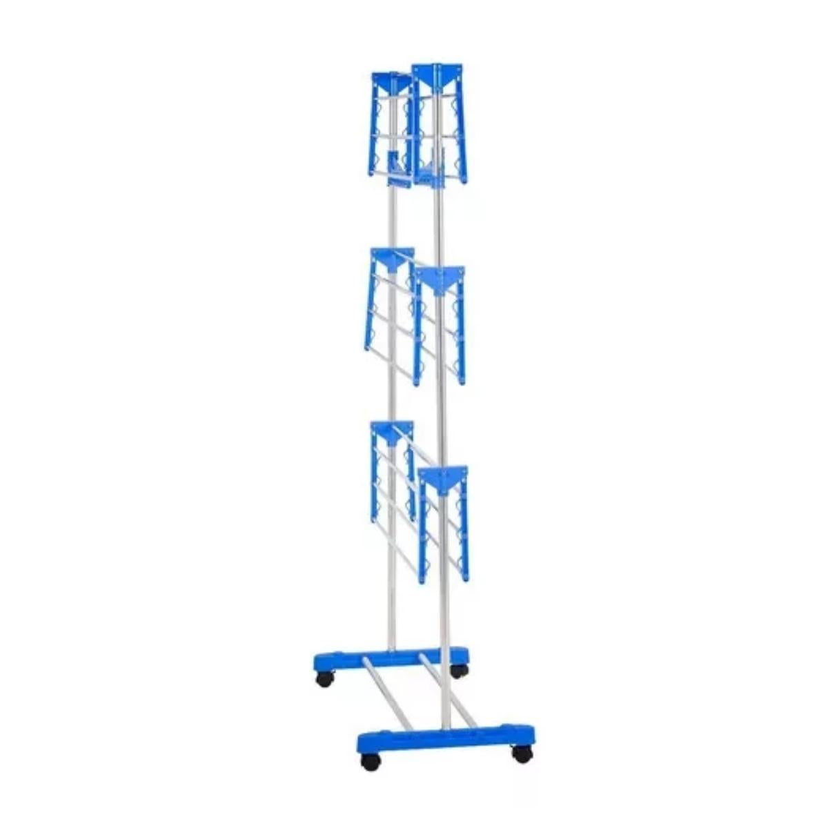 VARAL DE CHAO 3 ANDARES 165x55x120CM LET LT23246