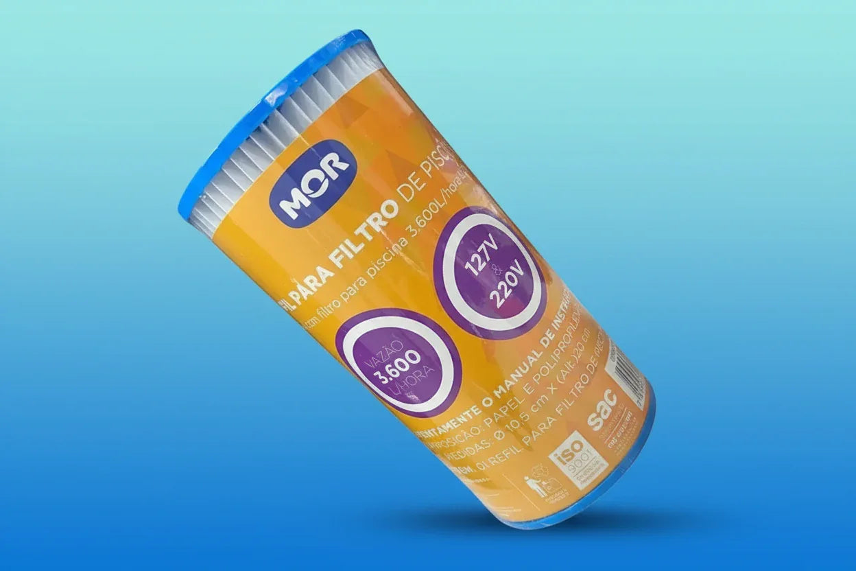 Refil Para Filtro Mor De Piscina 3600L/H No3 (12) - Loja Do Thor