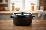 Cacarola Hercules Revestimento Ceramico 6,8L Inducao Preta PA900-28P - Loja Do Thor