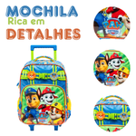 Mala com Rodas Alças 16 Patrulha Canina S1 - 15318  Artigo Escolar