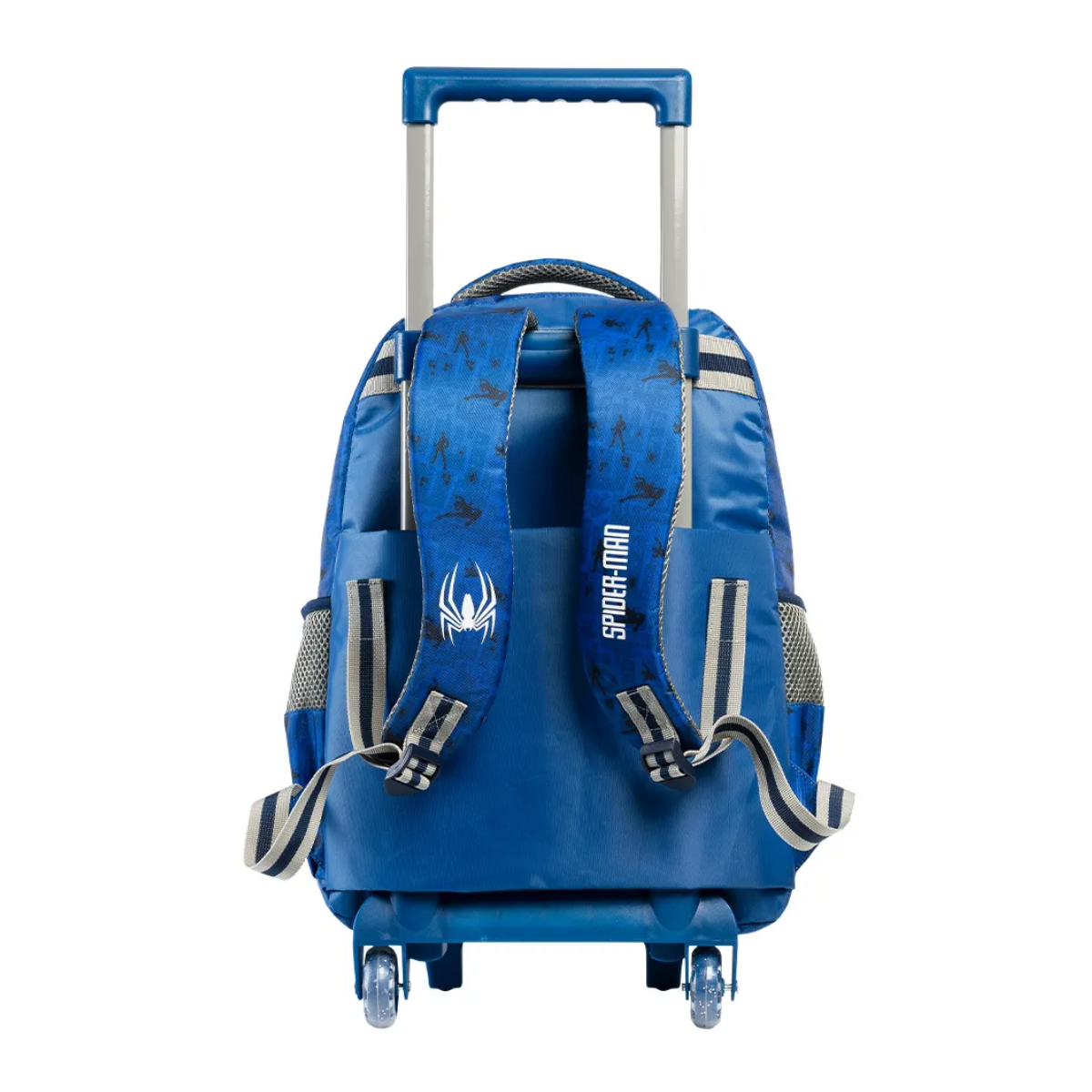Kit Mochila Rodinhas E Estojo Duplo Homem Aranha 17 - Xeryus