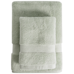 Kit Toalha de Banho Rosto  Super Soft  Verde - Corttex
