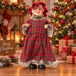 Mamãe Noel Xadrez 40cm -Grillo 65571-009