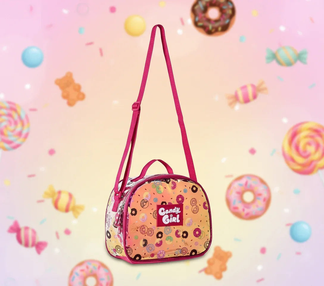 Lancheira Termica Candy Girl Linha Holografica ABR DN3202L - Loja Do Thor