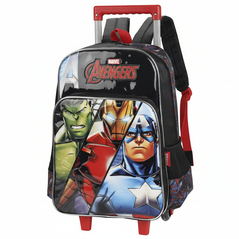 Mochila De Rodinhas Avengers Vermelho Maxlog IC39766AG0400UN