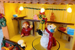 Loja De Natal Com Luz e Movimento 14cm 30410