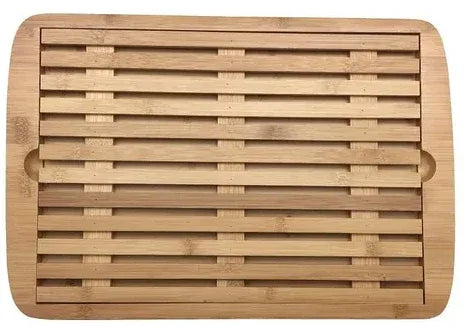 Tábua Migalheira com Bandeja Bambu Cortar Pão Papa Migalhãs - Loja Do Thor