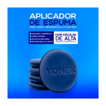 Kit 4 Aplicadores De Espuma P/ Cera Couro Pneus Vonixx