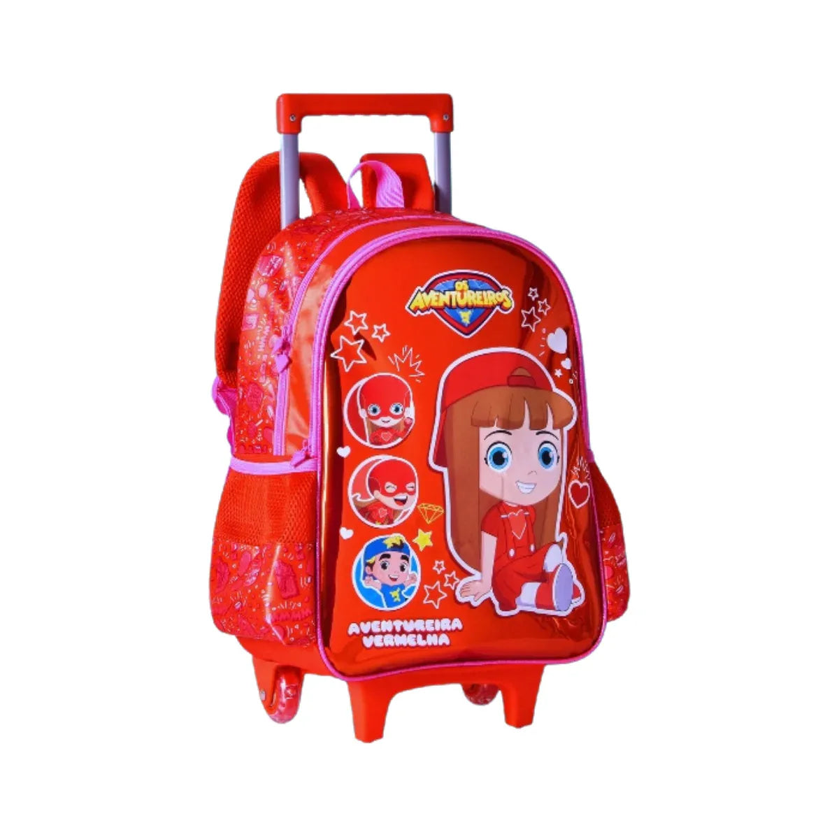 Kit Mochila De Carrinho Estojo Lancheira 16" AV24033K Clio - Loja Do Thor