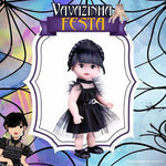Boneca Vavazinha Vestido Festa Acessorios Maozinha Fantasma