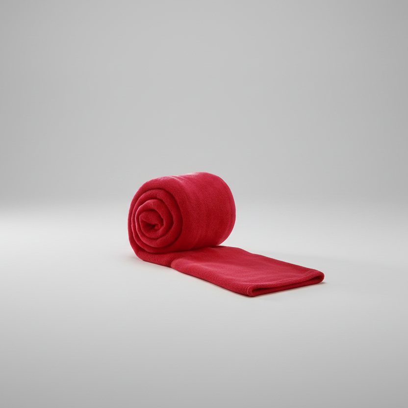 Manta Outlet Lisa1,8x2M Camesa Vermelha