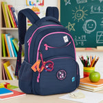 Mochila de Costas Azul Luluca LU24635 - Loja Do Thor